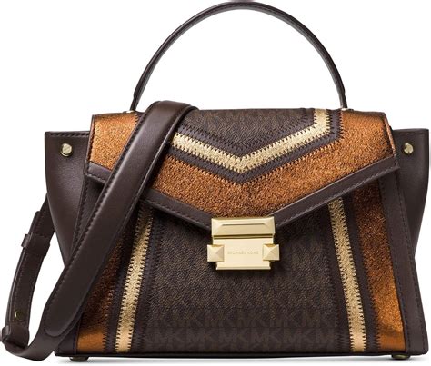 michael michael kors michael michael kors whitney medium satchel|Amazon.com: Michael Kors Whitney Handbags.